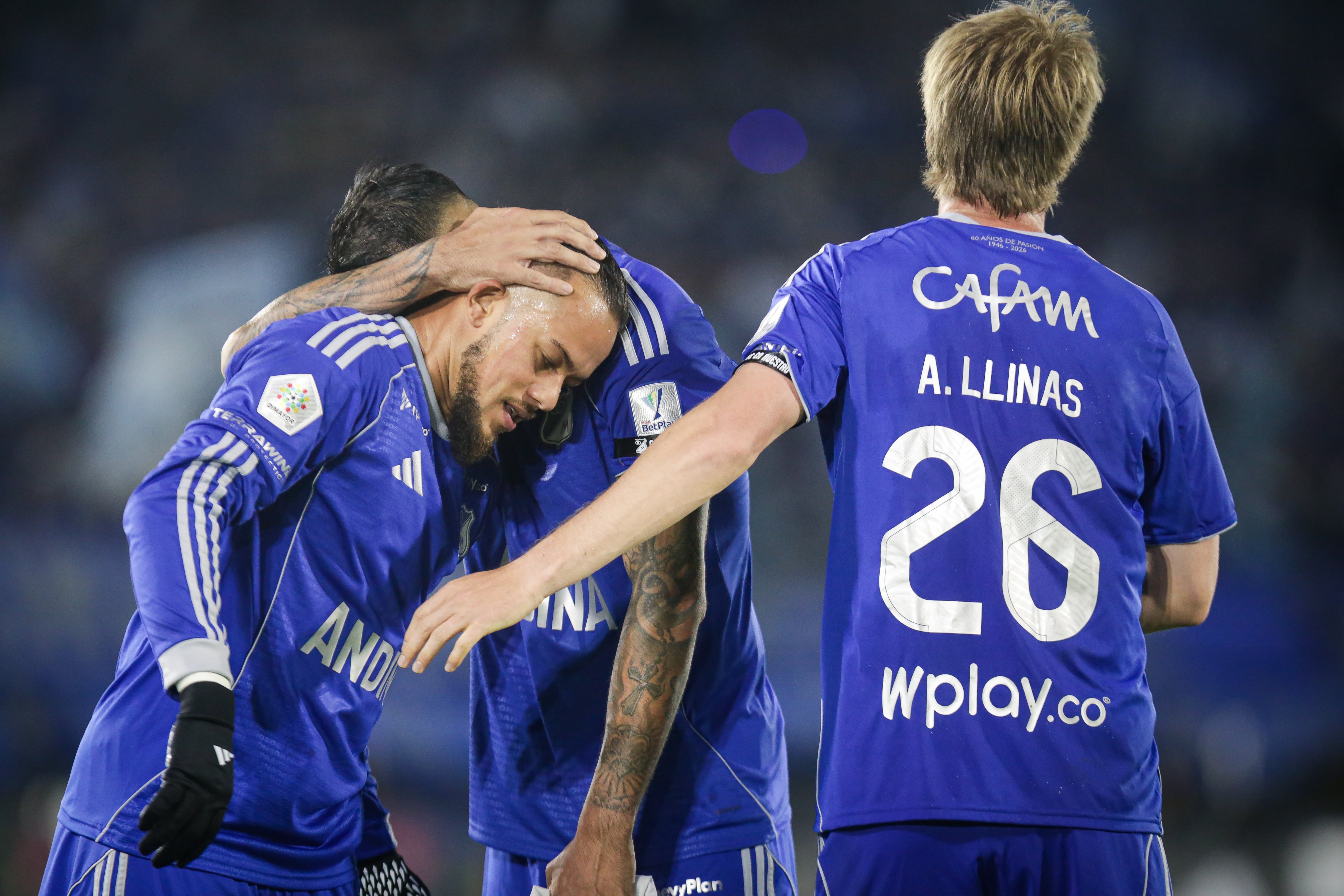 Bogotá Bogotá. Marzo 30 de 2026. Millonarios FC enfrenta a Fortaleza CEIF, por encuentro válido de la Liga BetPlay I 2026 de la fecha 14, en el Estadio Nemesio Camacho El Campín. (Colprensa - Cristian Bayona).