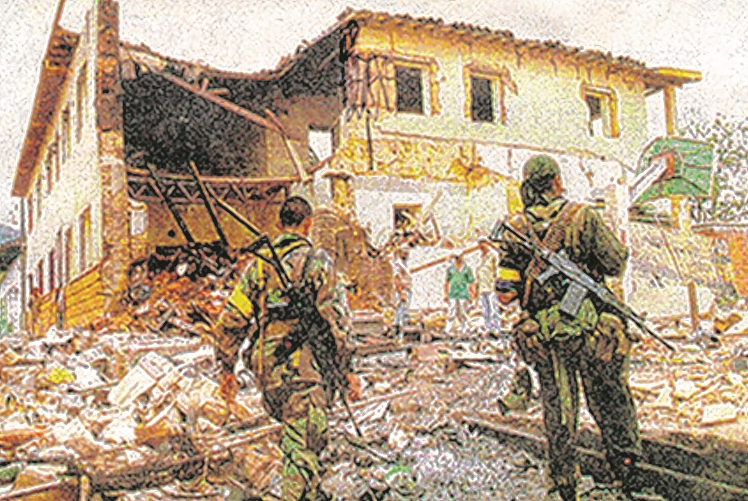 La sangre corrió por Mitú, capital de Vaupés, hace 25 años, tras la toma guerrilla de las FARC.