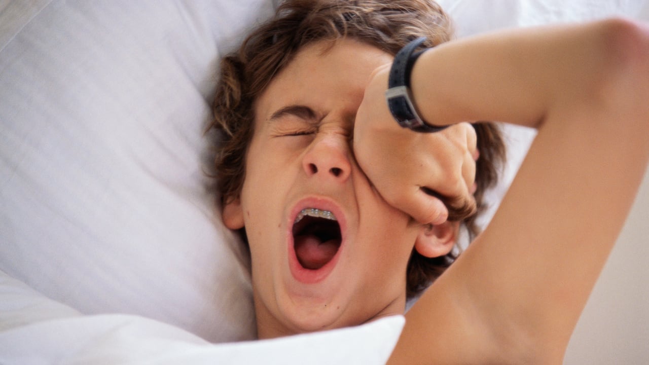 Las personas bostezan por somnolencia o cuando están cansadas.