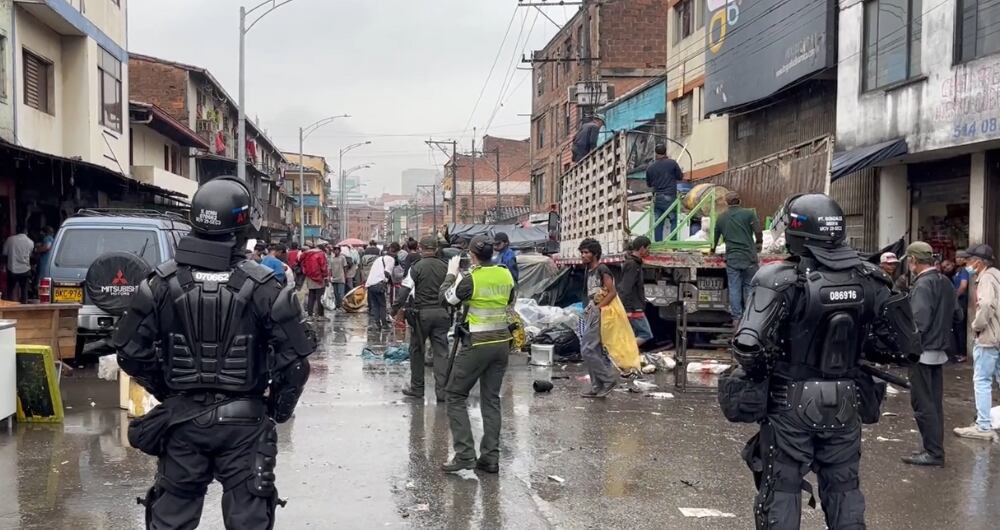 Calle del Bronx de Medellín.