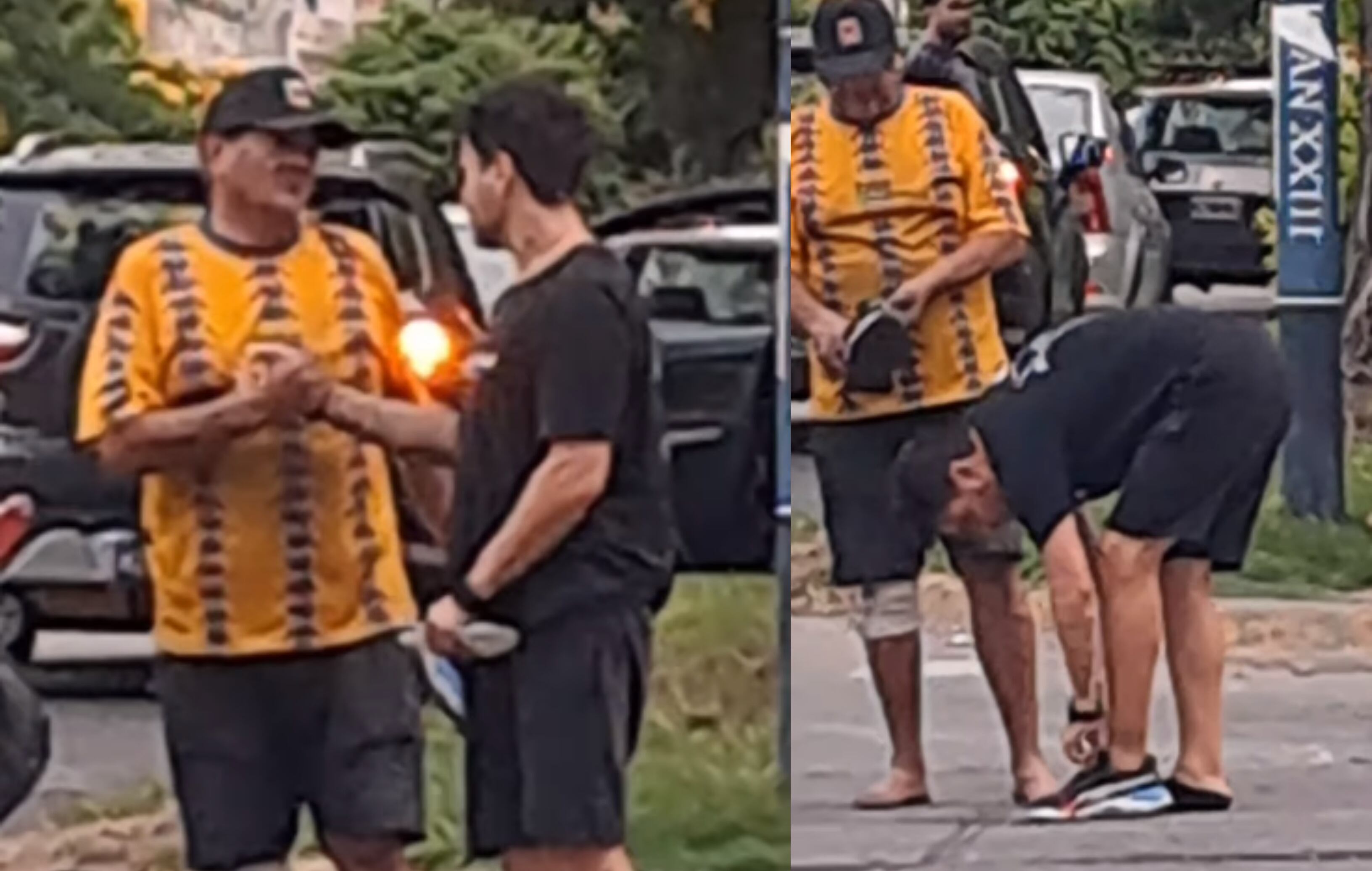 Varios conocidos de Gastón reaccionaron al video y aplaudieron su buena acción.