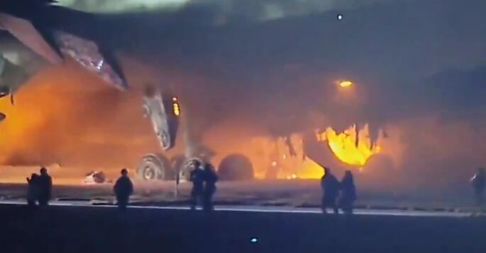 Las personas fallecidas estaban abordo de un avión de la guardia costera.