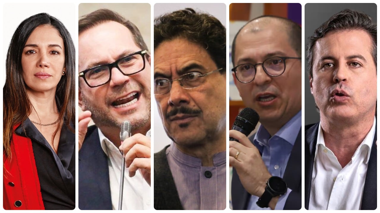 Sondra Macollins, Lidio García, Iván Cepeda, Francisco Barbosa y Juan Manuel Galán se pronunciaron sobre el escenario político nacional.