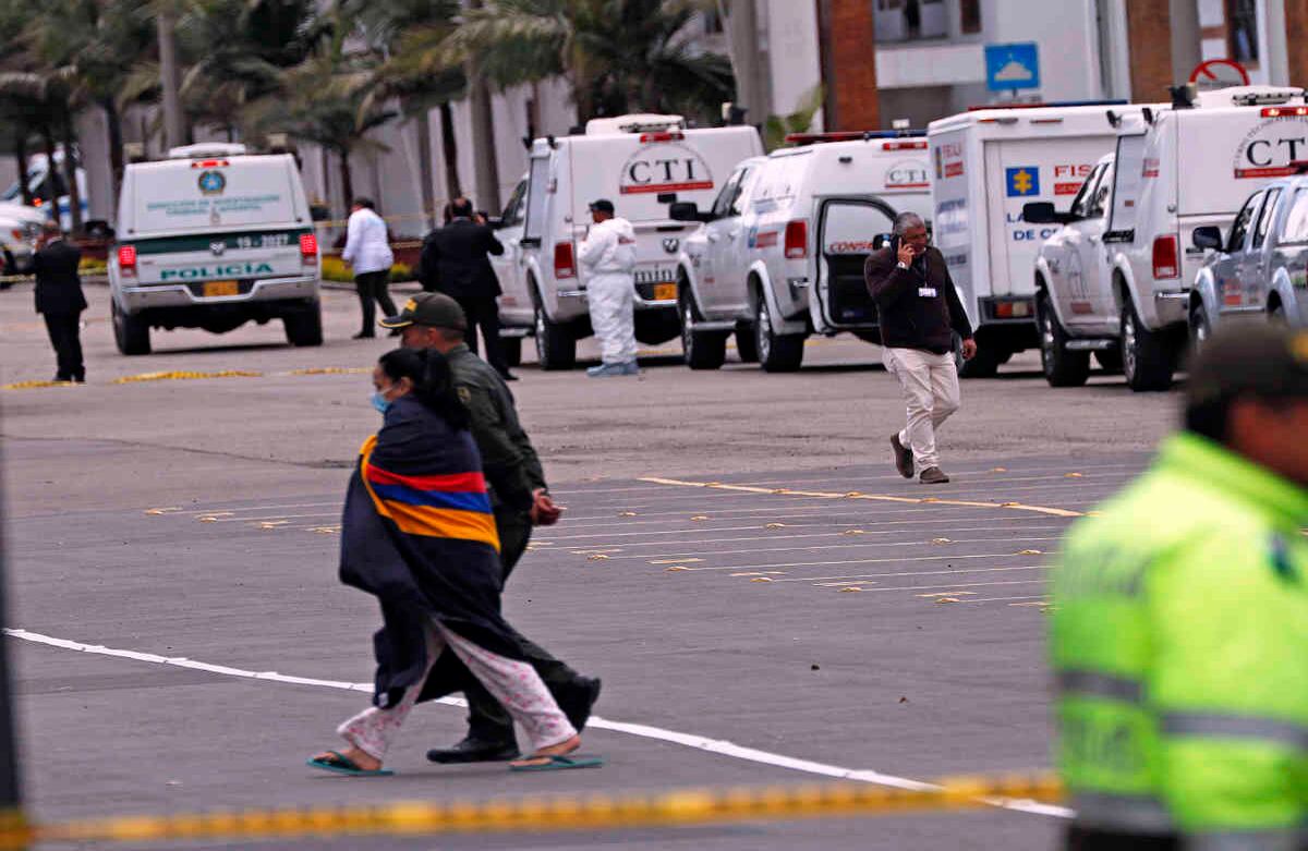 Mientras las autoridades intentan esclarecer los detalles de la explosión ronda la idea de un ataque kamikaze foto: León Darío Peláez/Semana