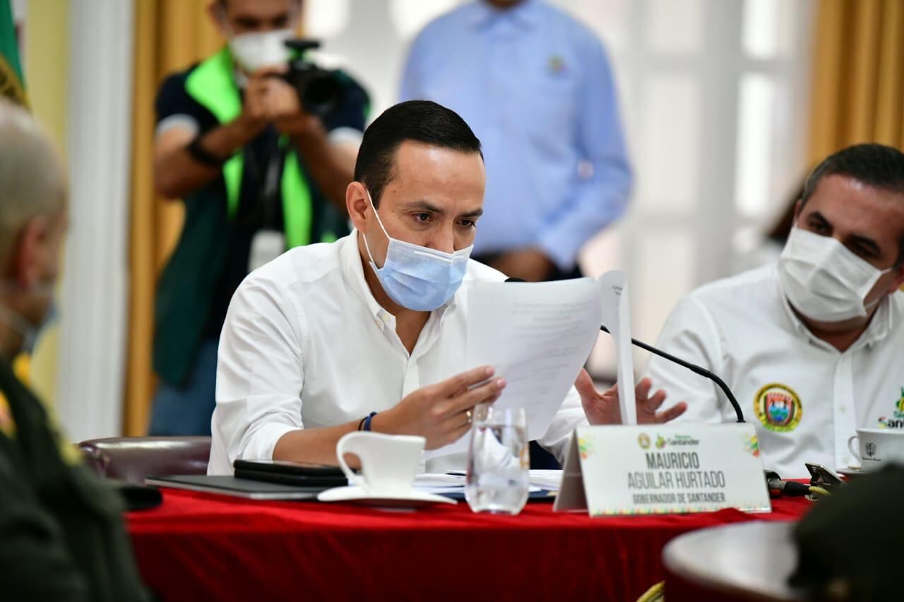 El gobernador de Santander, Mauricio Aguilar, habló sobre la celebración del pasado viernes 9 de abril.