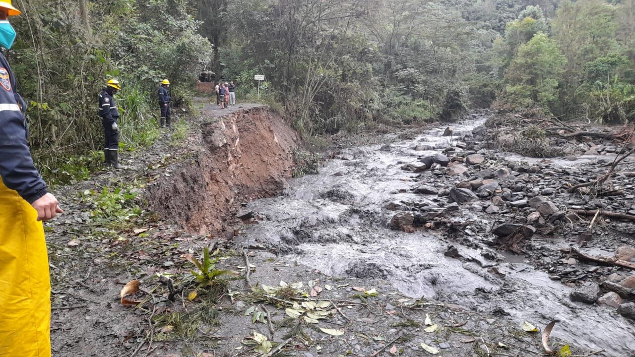 Las vías terciarias son las más afectadas por la ola invernal en Cundinamarca.