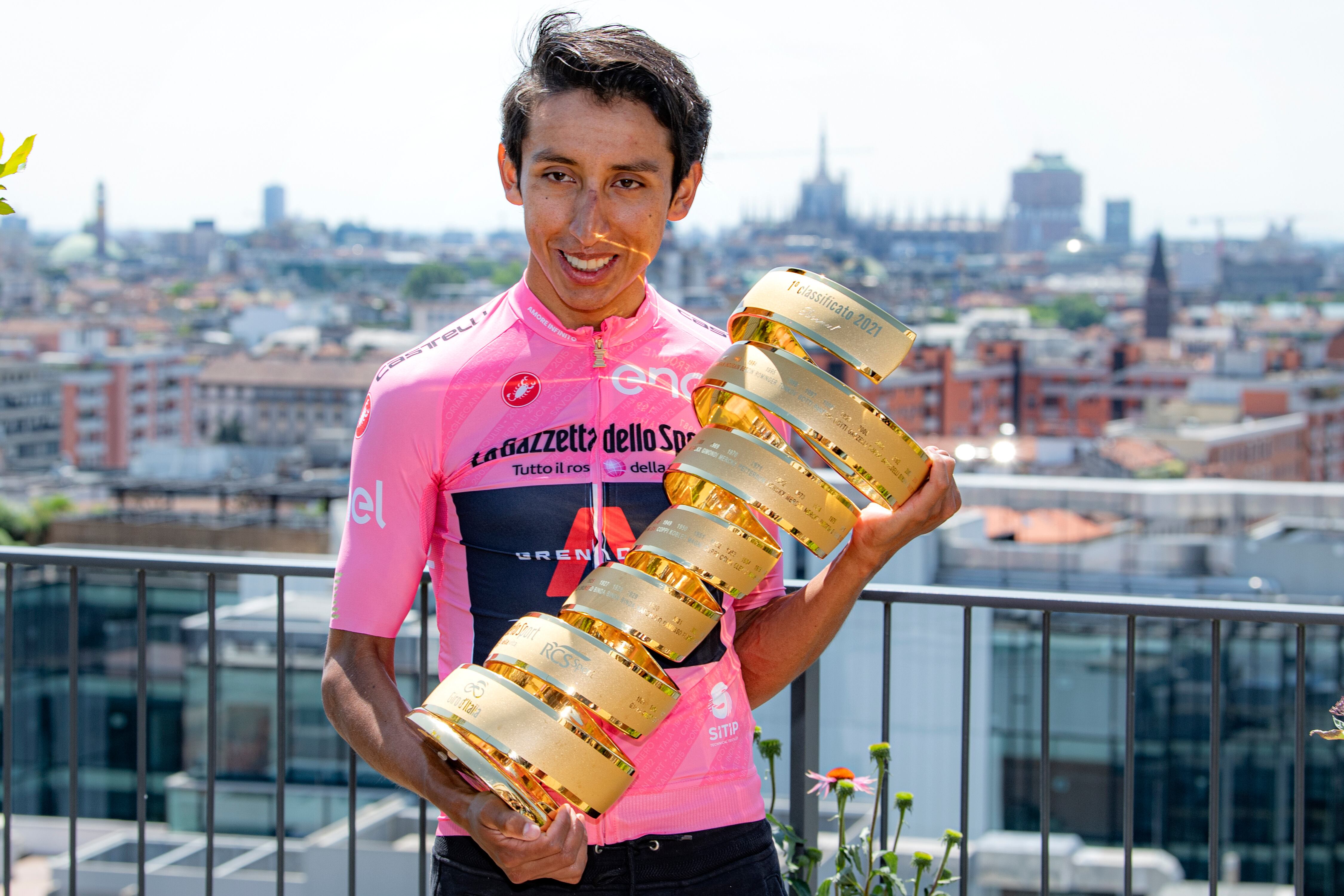 Egan Bernal: este es el reconocimiento que marcas colombianas hacen al campeón del Giro de Italia