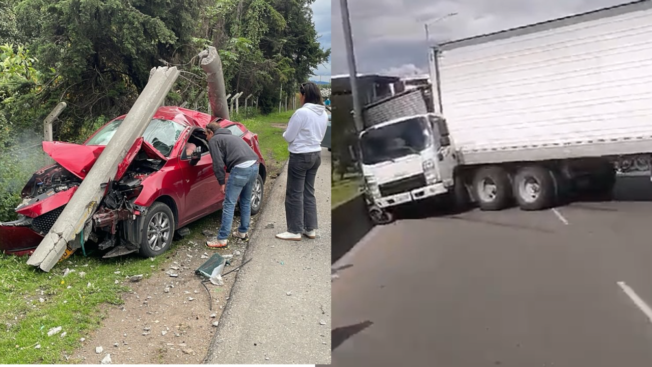 Varios accidentes de tránsito se han presentado durante este domingo en Bogotá.