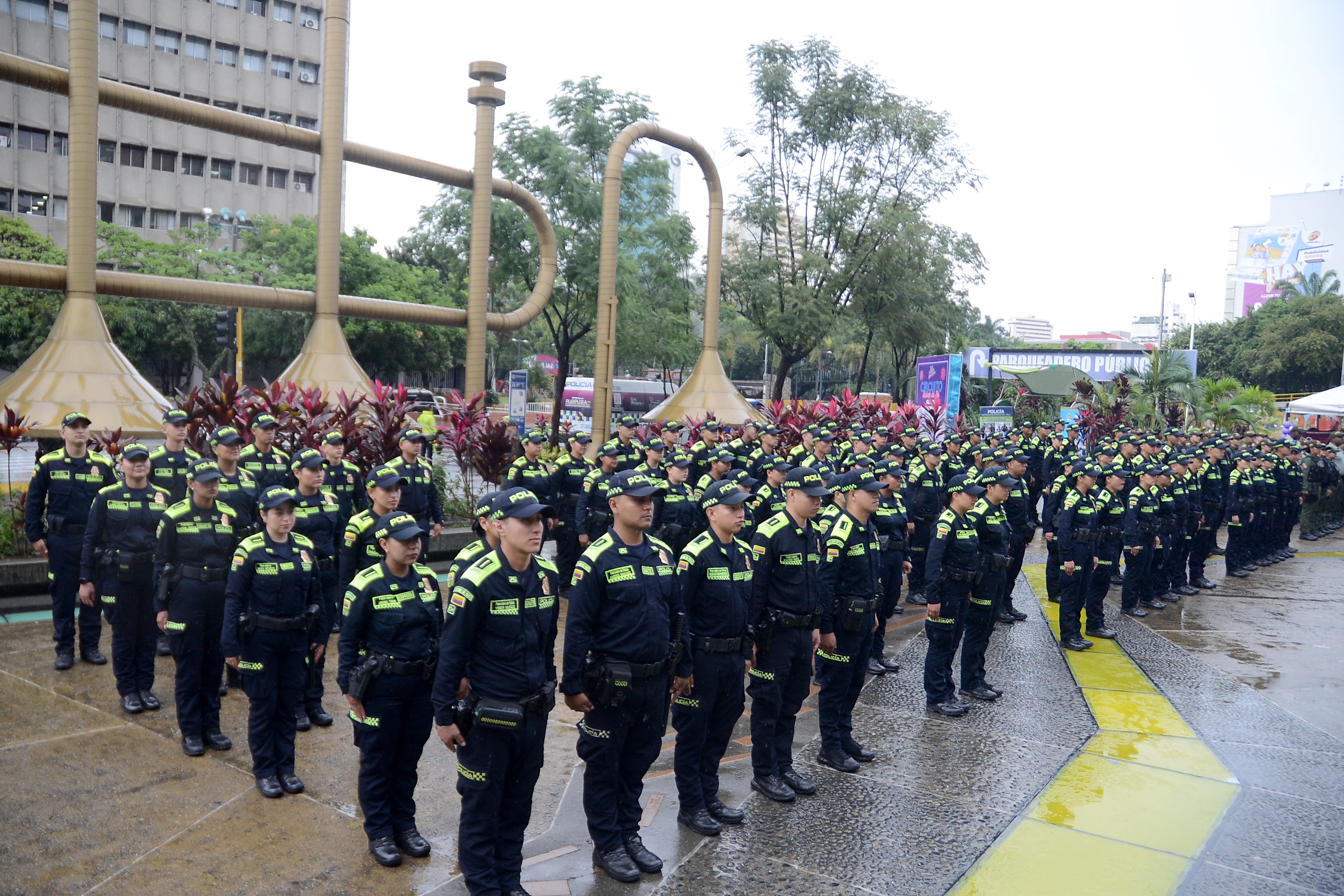 Cali: Lanzamiento del Plan de seguridad navideño 2023. Foto José L Guzmán. EL País
