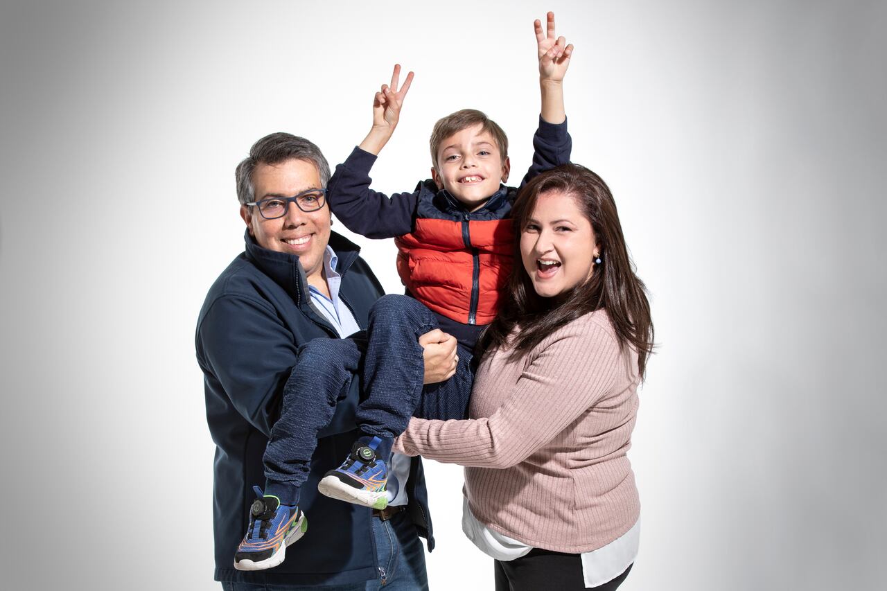 Juan Cordero, Juan Ignacio Cordero y Maritza Guedez.
