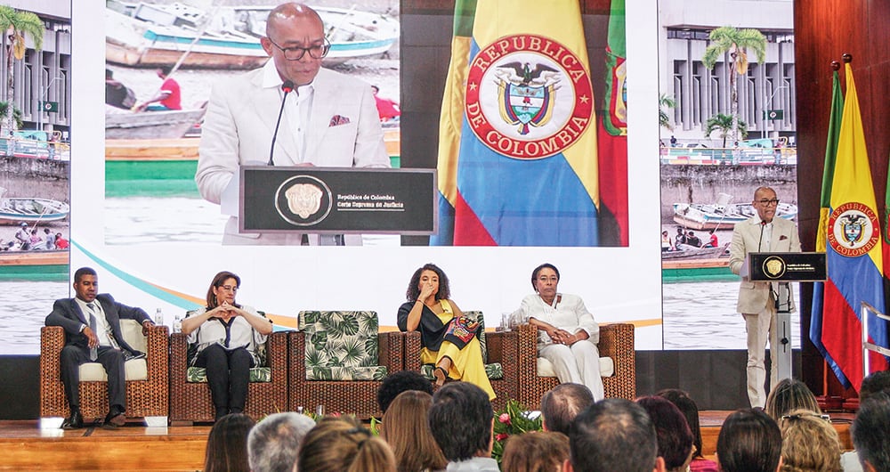 Gerson Chaverra, presidente de la Corte Suprema de Justicia. 