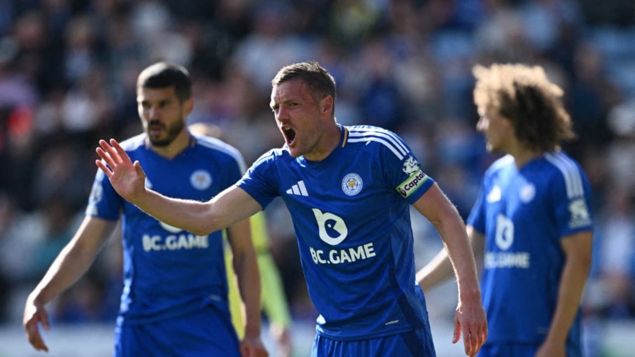 Jamie Vardy protagoniza insólita acción en la Premier League; video de la situación es tendencia