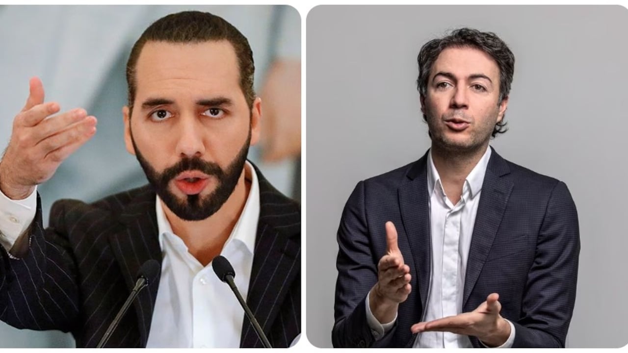 Nayib Bukele y Daniel Quintero.