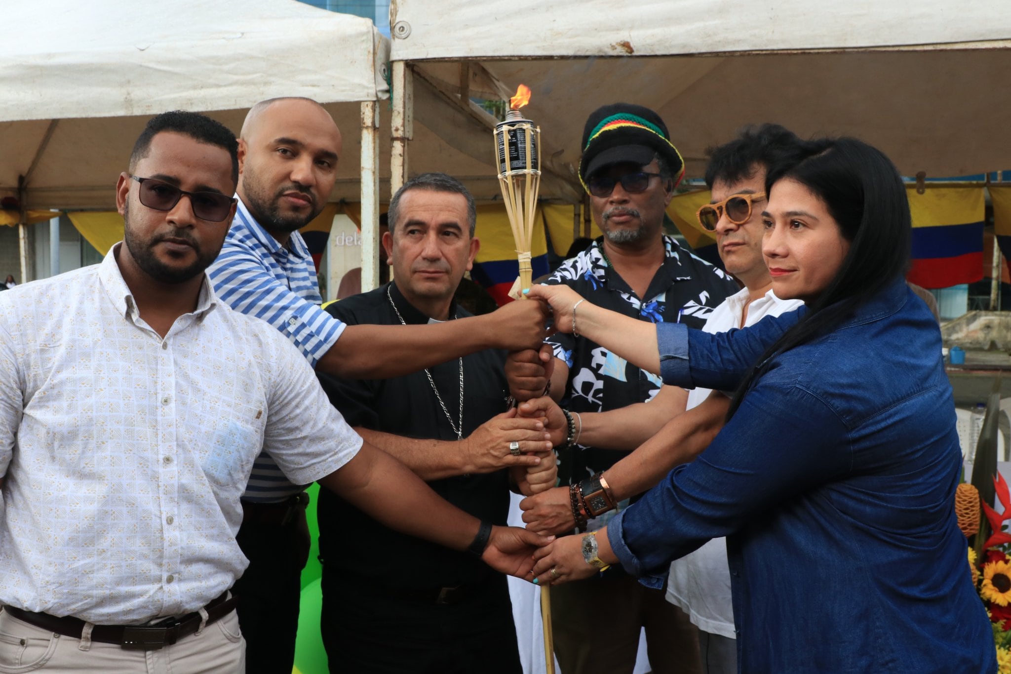 Alto comisionado de Paz en su visita a Buenaventura, Valle del Cauca.