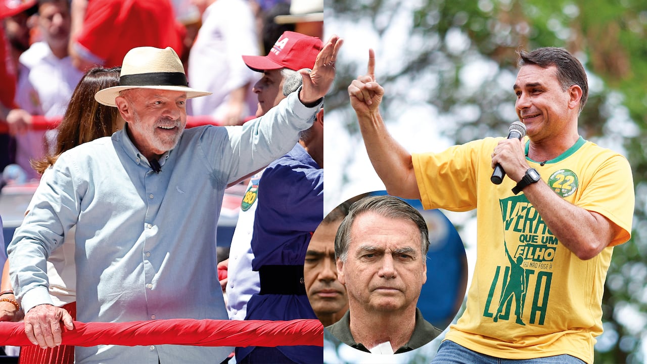 Las elecciones en Brasil vuelven a poner a Lula contra la familia Bolsonaro.