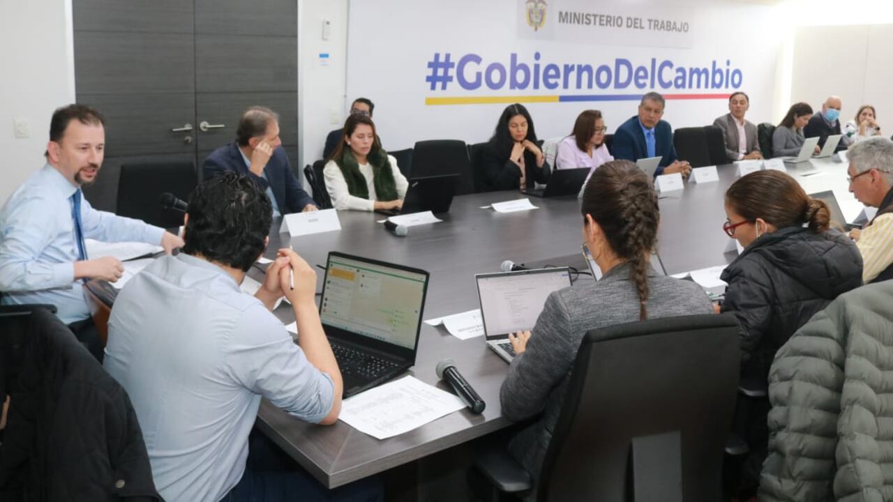 Las conversaciones para el proyecto de reforma pensional se adelantan desde hace más de dos meses.