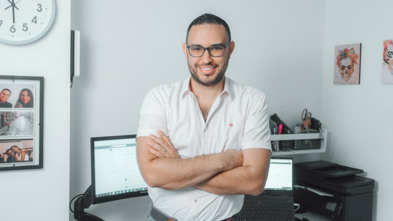 David Hurtado, fundador de la start-up LicenciArte.