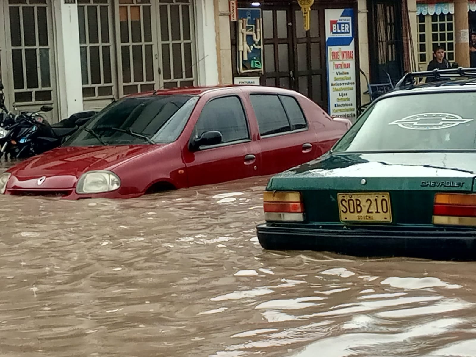 Emergencia por lluvias en Cundinamarca.