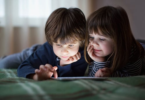 uso de pantallas en niños