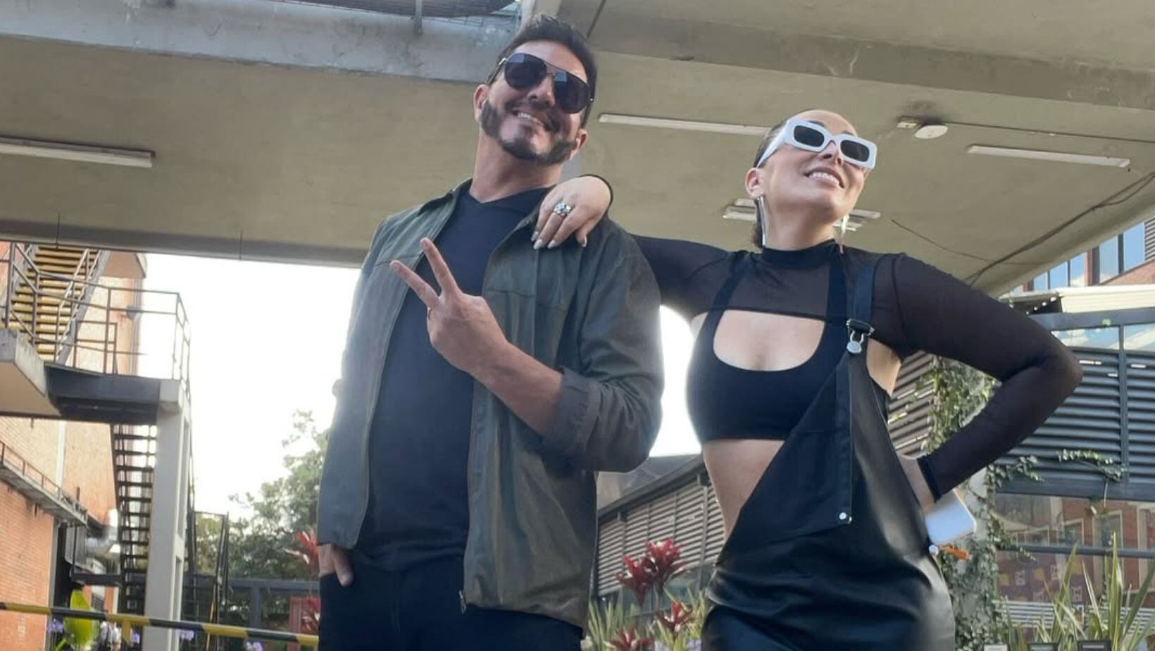 Michelle Gutty y Marcelo Cezán