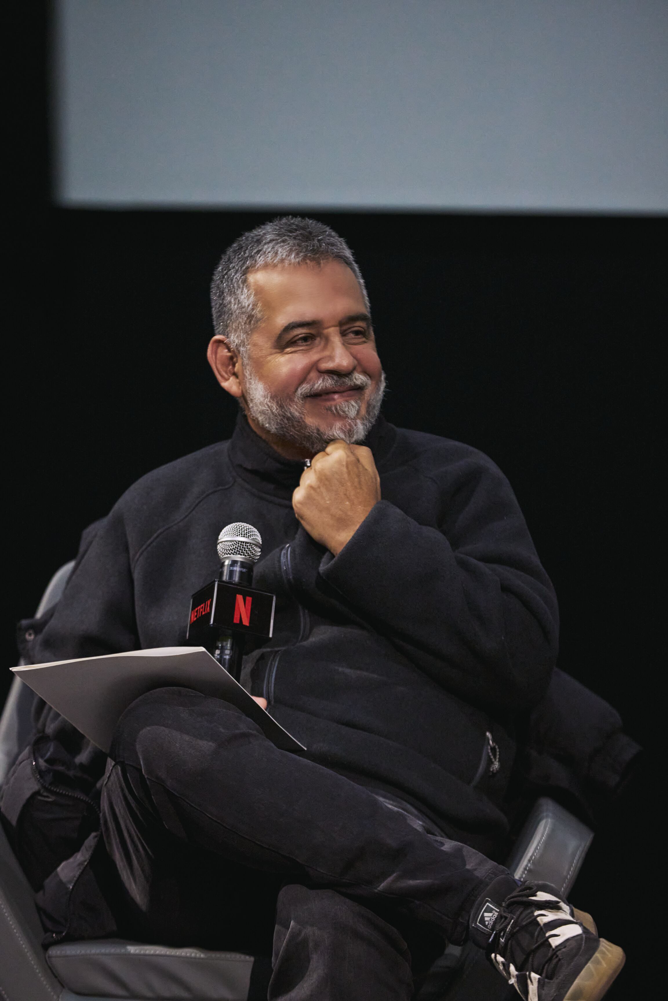 'Estado De Fuga', lanzamiento para prensa en Bogotá. Cr. Juan Sebastián Pinilla / Netflix ©️ 2025