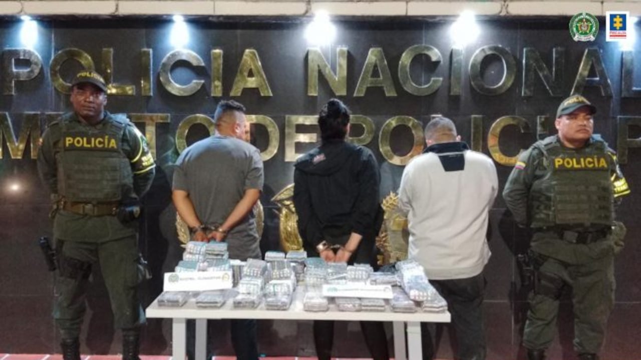 Caen en Putumayo tres personas que portaban miles de dosis de sustancias psicotrópicas