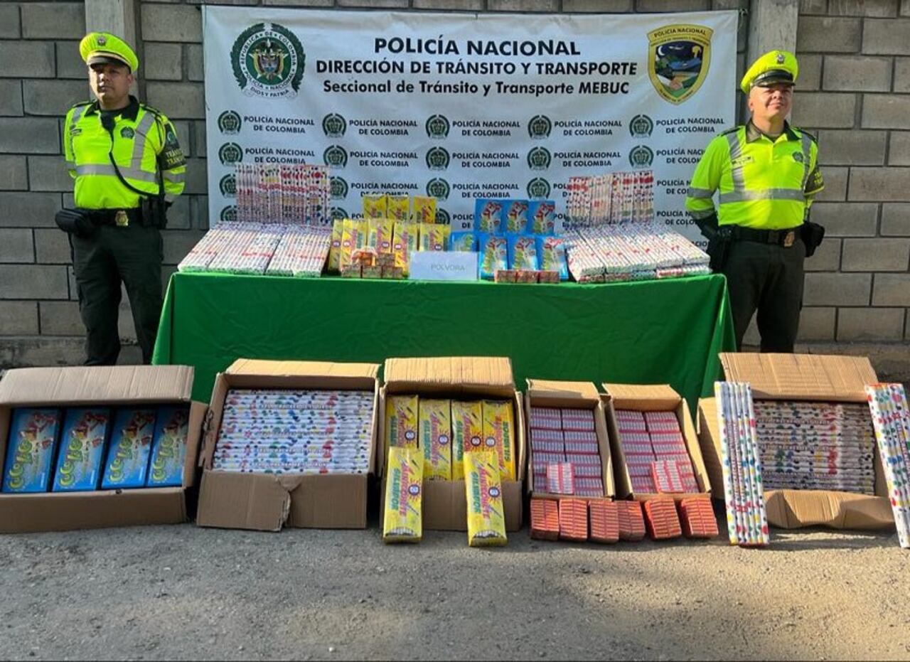 La institución destacó la incautación de pólvora y la reducción de quemados.