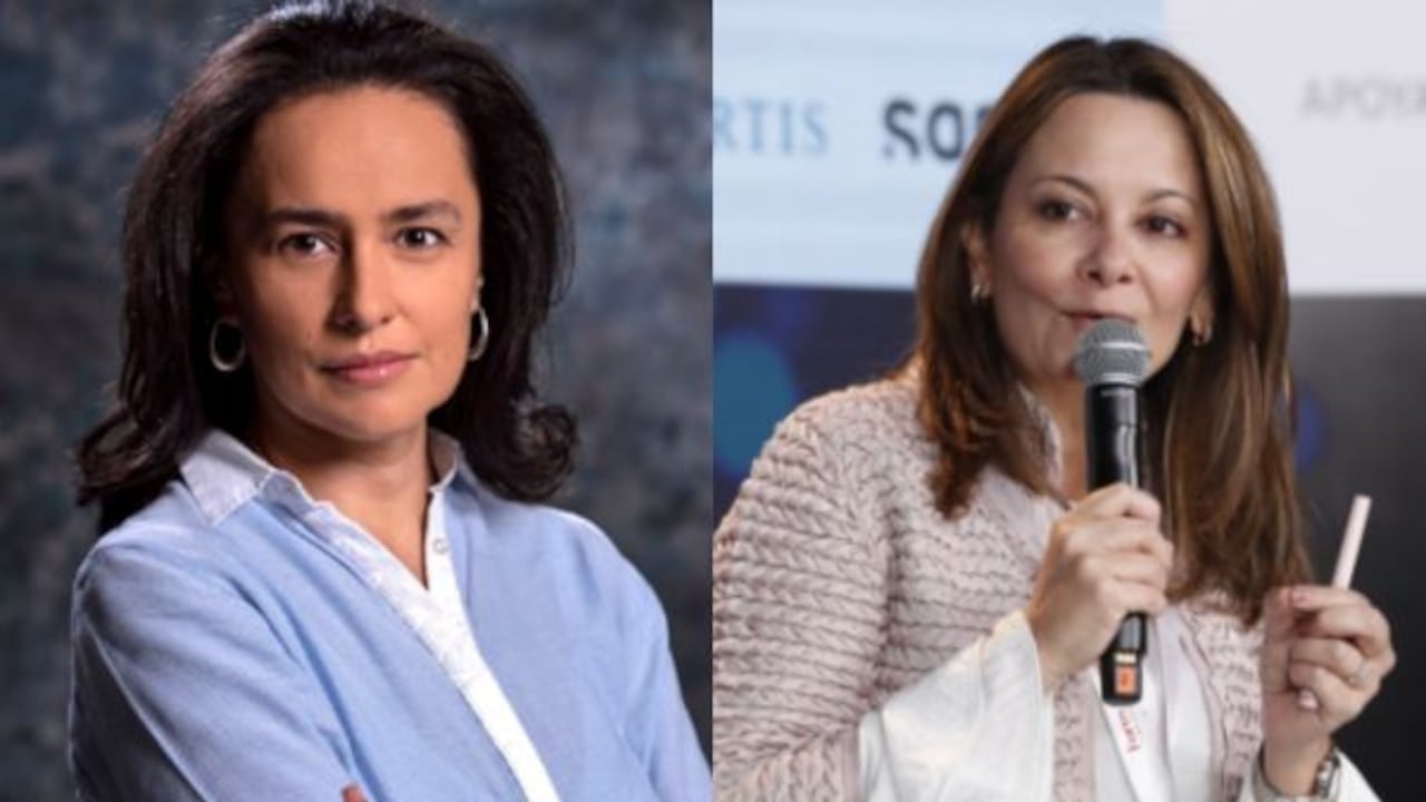 Paula Acosta (izquierda) será presidente ejecutiva de Acemi hasta el próximo 15 de julio, cuando será relevada por Ana María Vesga (derecha).