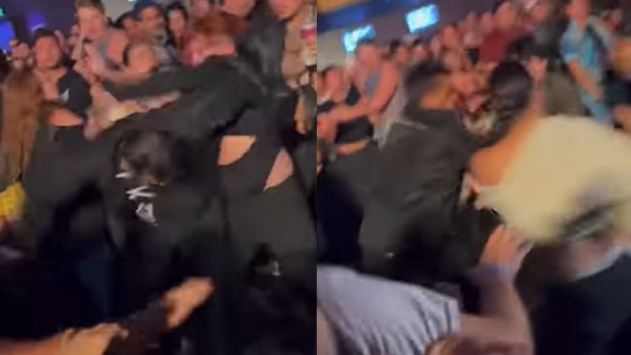 Pelea en pleno concierto de Rosalía