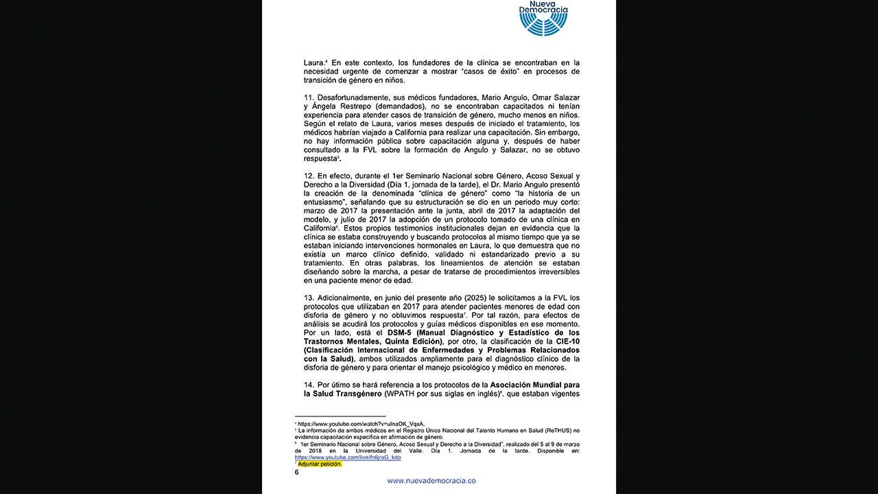La defensa de Laura ya presentó los recursos correspondientes.