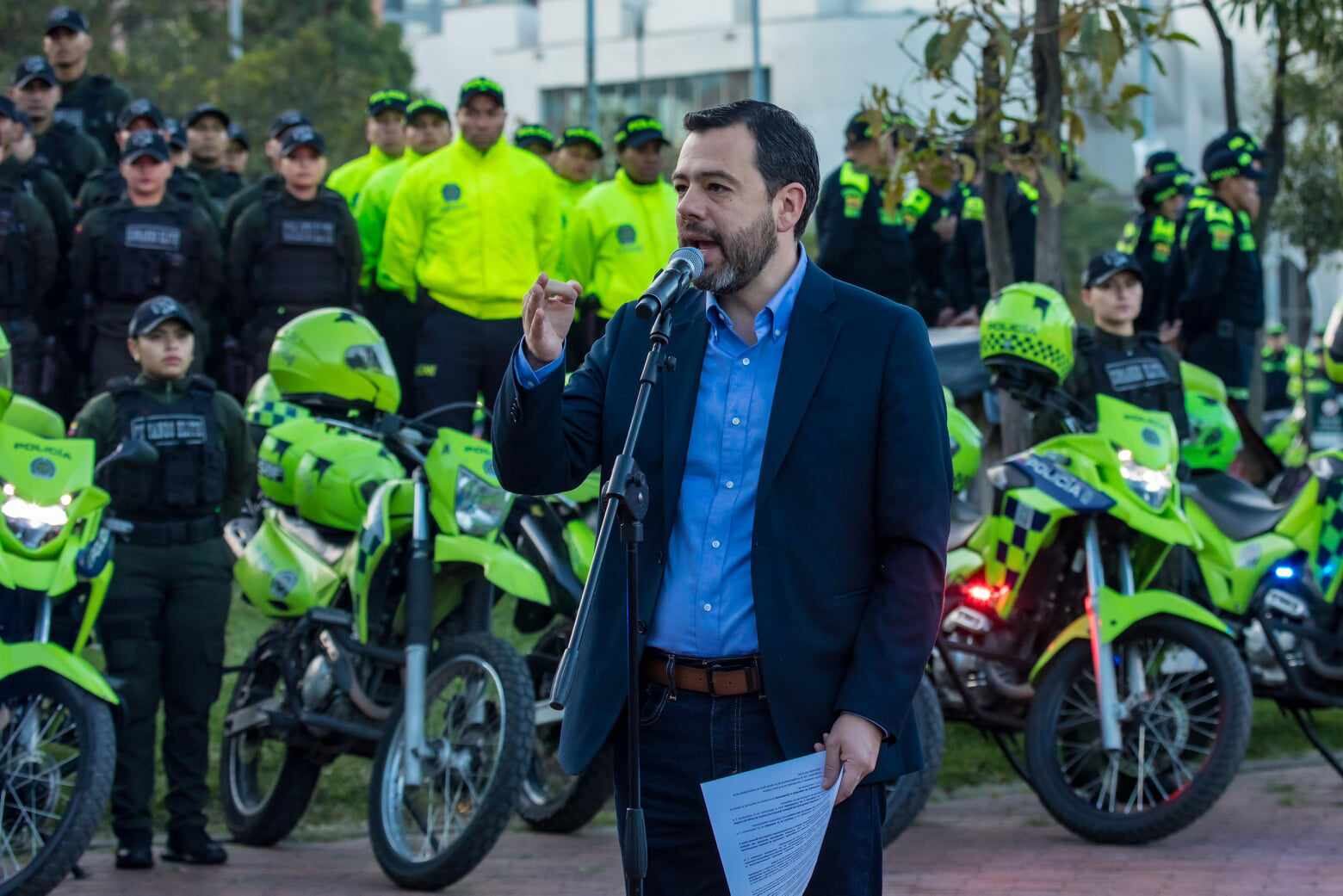 Alcalde Carlos Fernando Galán