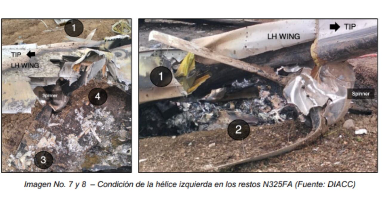 Nuevas imágenes del accidente aéreo de Yeison Jiménez