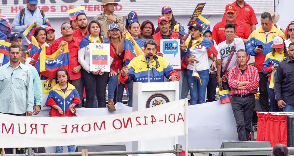 Nicolás Maduro, sucesor de Hugo Chávez y presidente actual de Venezuela.