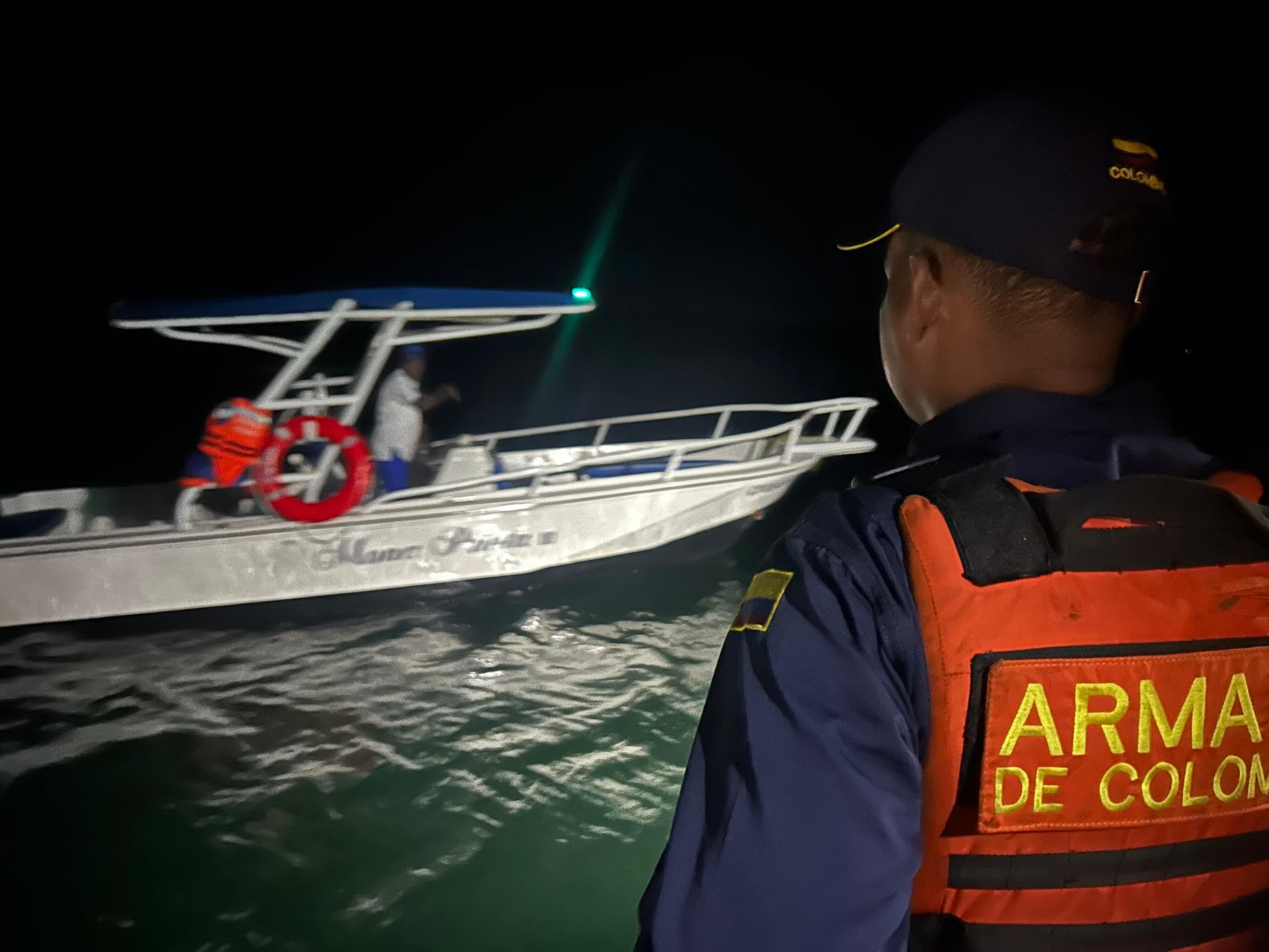 La emergencia se registró en la isla de Cholón, en Cartagena.