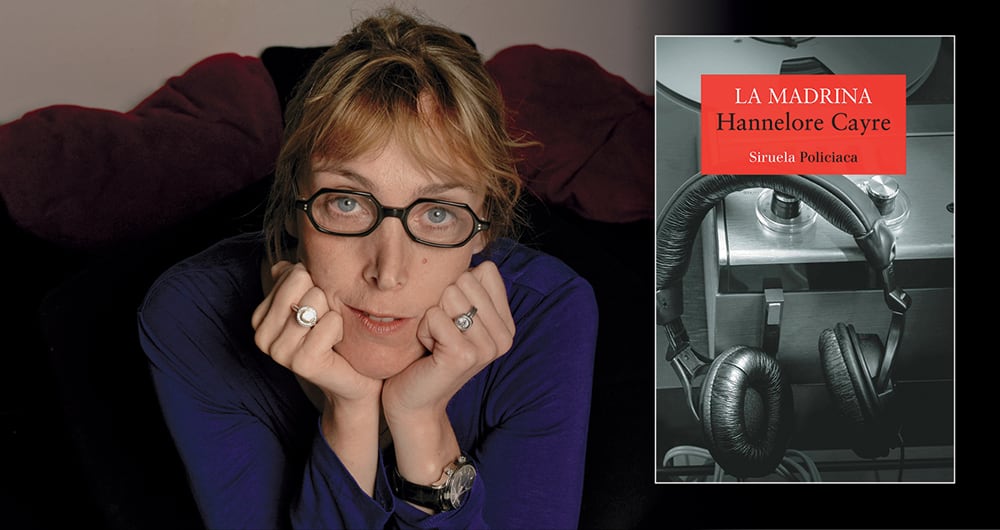 Hannelore Cayre (foto) es abogada, escritora y actriz. La madrina recibió varios premios y la adaptaron al cine con Isabelle Huppert como protagonista.