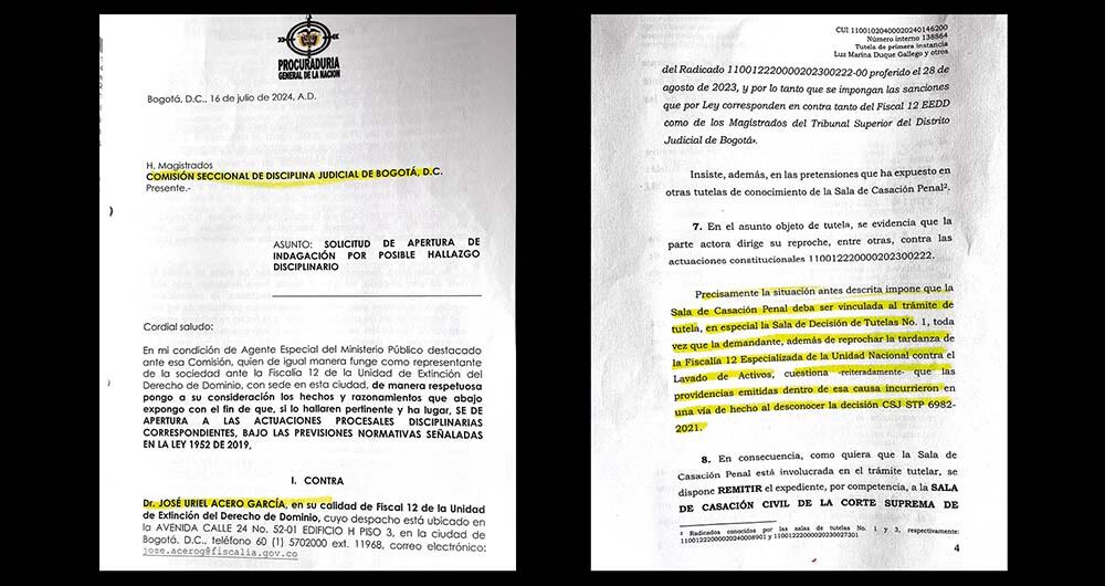 La Procuraduría está al tanto del caso.