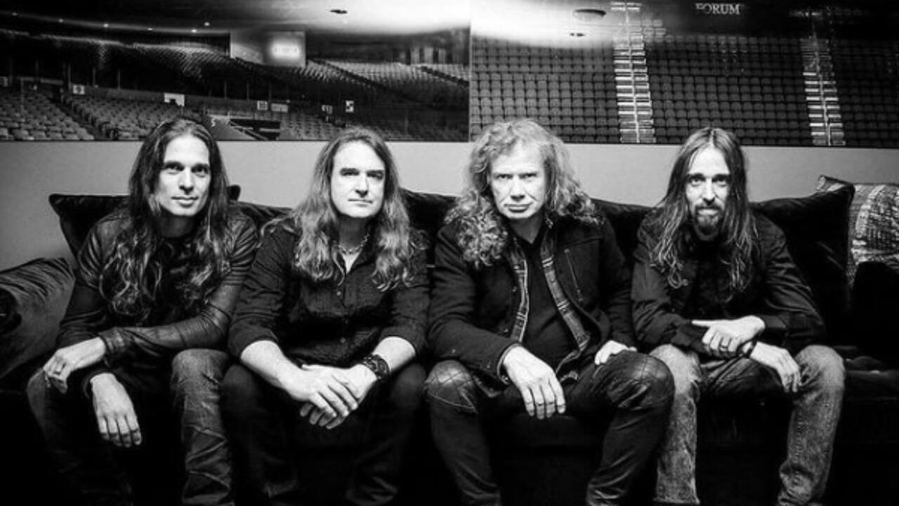 Megadeth. Foto: Instagram: @megadeth