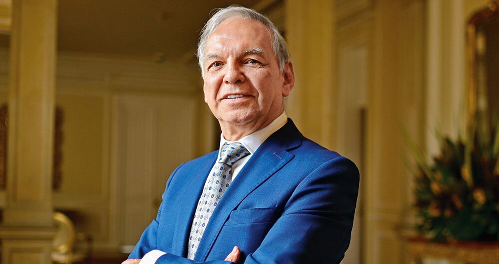 Ricardo Bonilla, ministro de Hacienda.