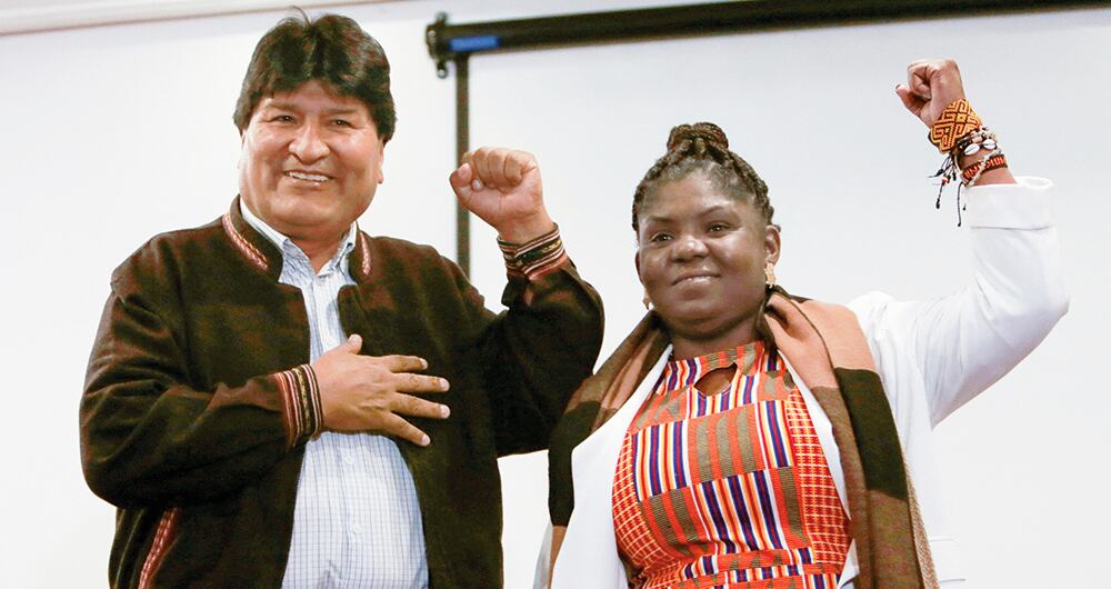 Evo Morales, expresidente de Bolivia, también pidió cita con la vicepresidenta Márquez. 