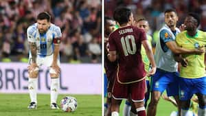 Tabla de posiciones de eliminatorias.