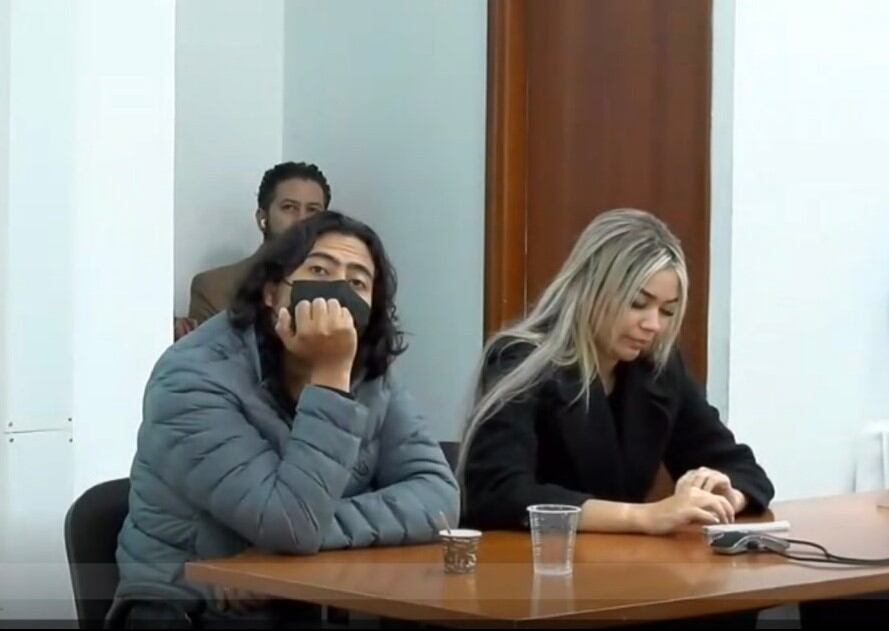Bogotá. Agosto 4 de 2023. Audiencia de medida de aseguramiento a Nicolás Petro Burgos y Day Vásquez. (Captura de Pantalla)