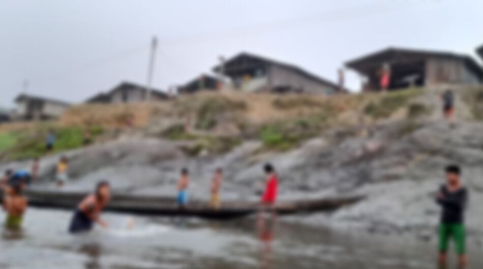 Niños de la comunidad de Buenavista, Bajo Baudó, Chocó.