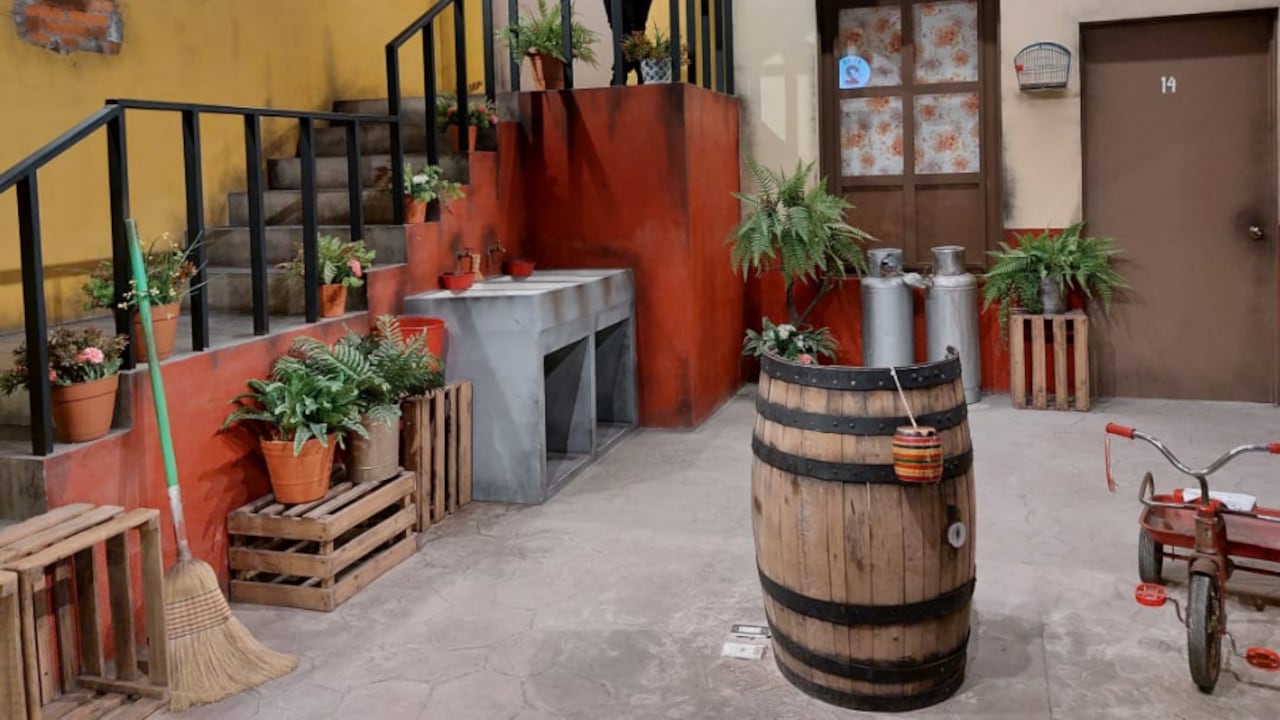 La vecindad del Chavo que ahora se puede apreciar en las afueras de Ciudad de México