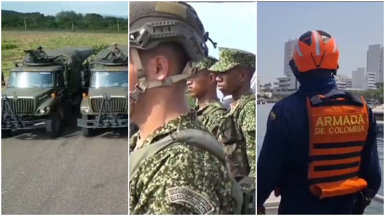Marinos de la Armada entran en alistamiento para garantizará la seguridad durante las elecciones en municipios del Caribe