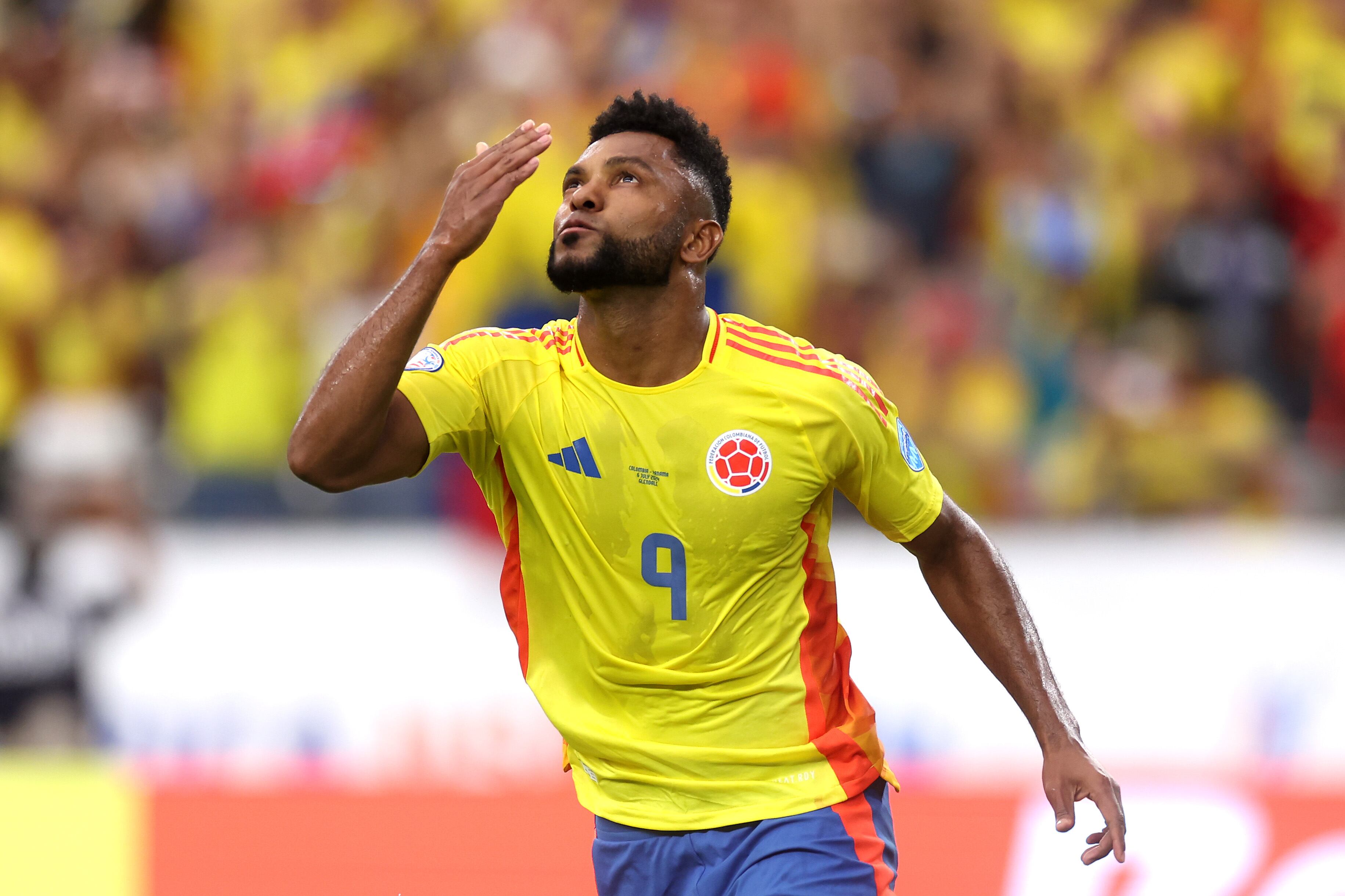 Borja marcó de penal en la goleada a Panamá.