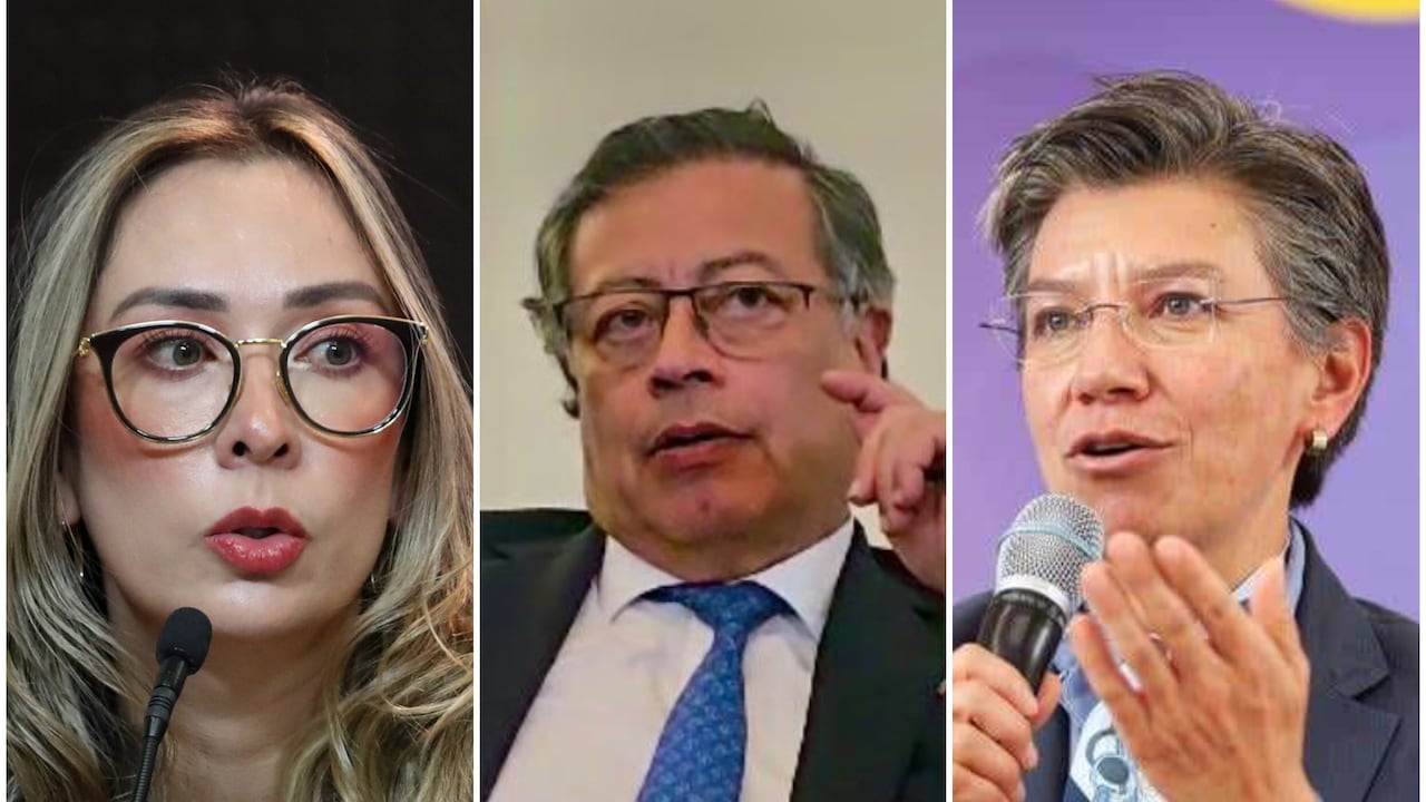 Gustavo Petro, Katherine Miranda, Claudia López