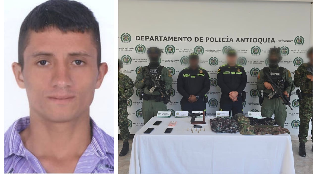 Juan de Dios Mazo Patiño, alias Venezuela, dado de baja por el Ejército en Anorí, Antioquia.