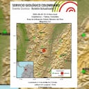 El epicentro del movimiento telúrico fue Casabianca, Tolima