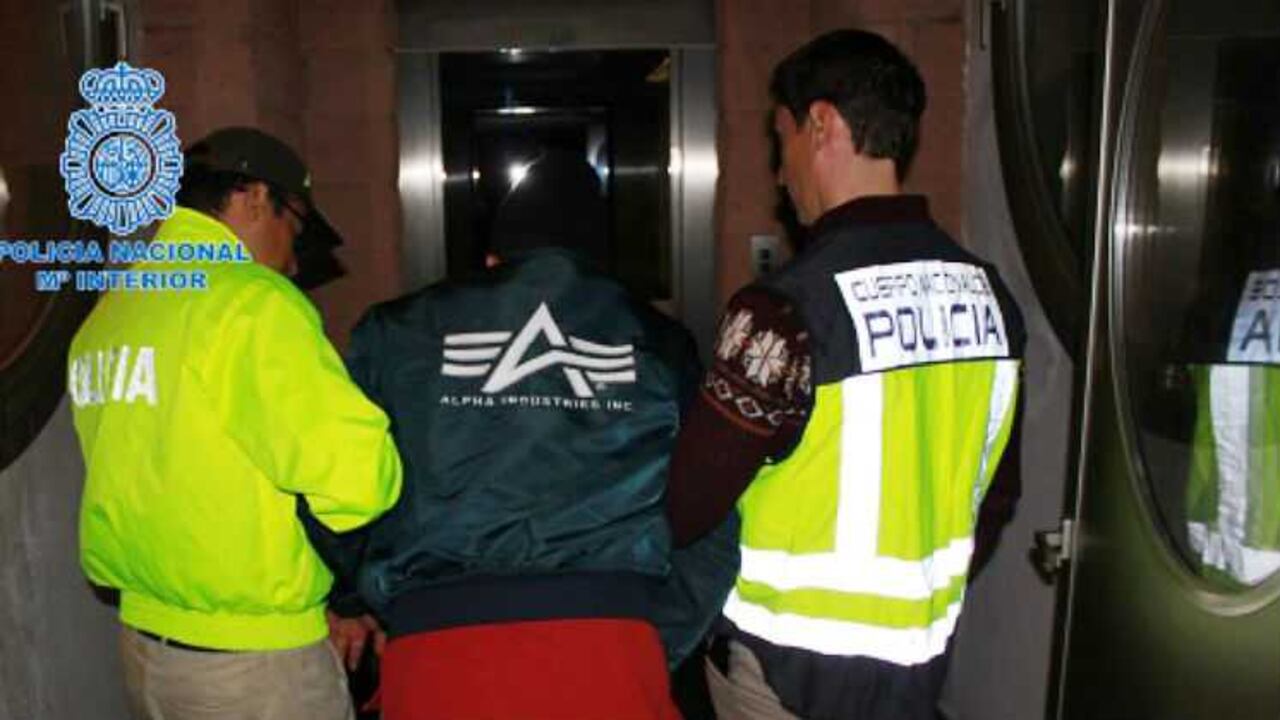 Héctor Albeidis Arboleda Buitrago, apodado el 'Enfermero’ el día de la captura.