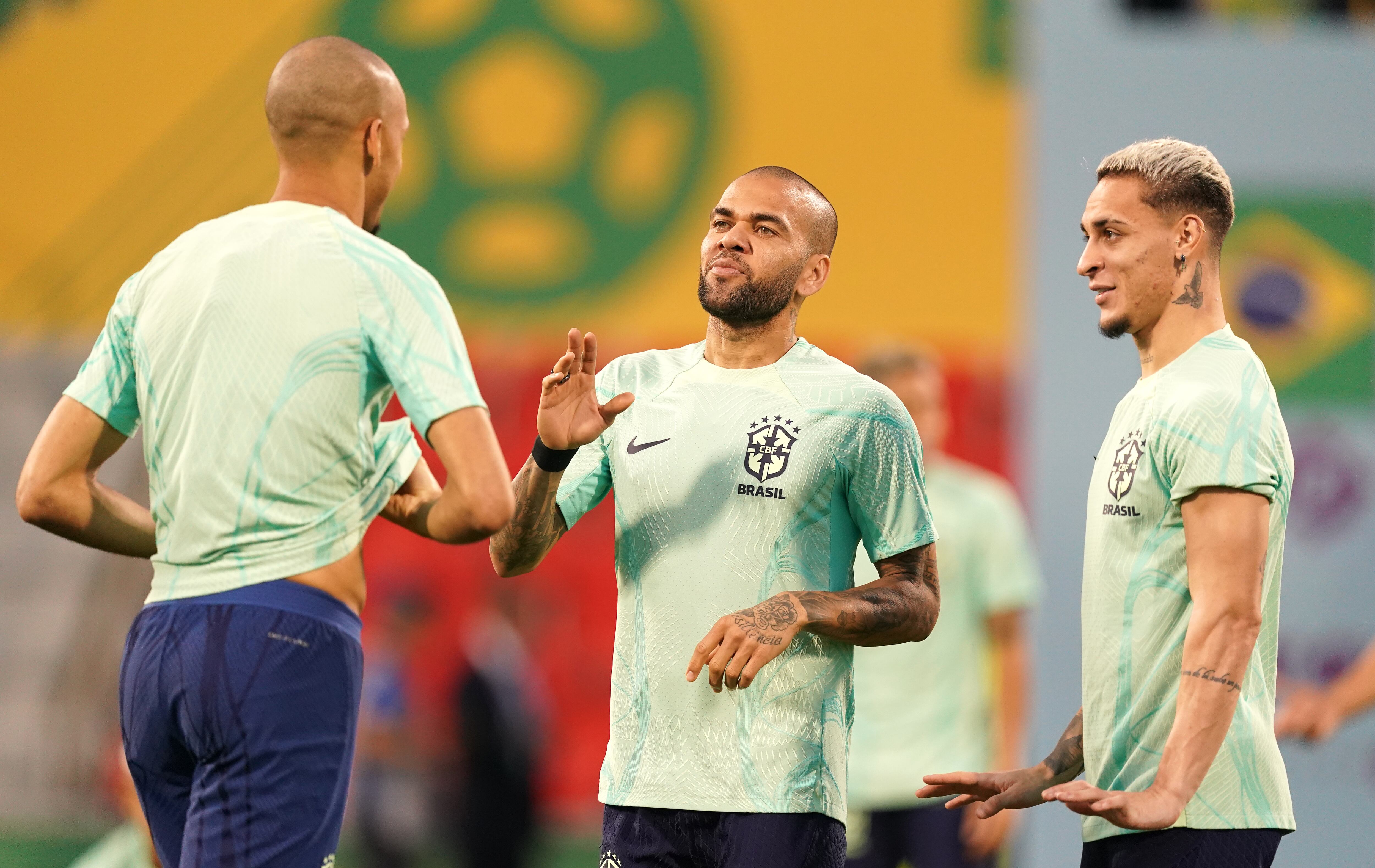 Dani Alves, jugador brasileño.